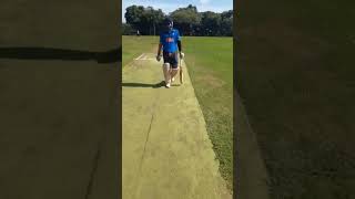 Gopro helmet view |cricket |nonstrike #music #cricket #shorts