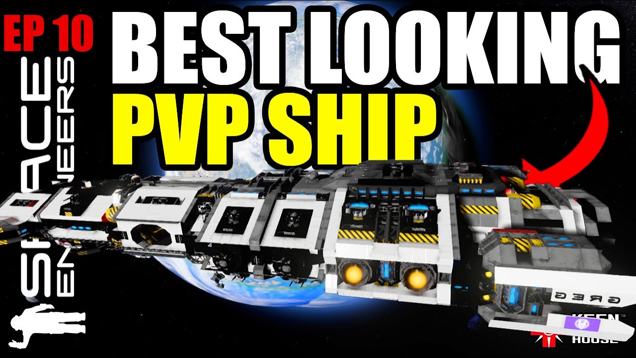 (EP10) Is this the BEST PVP Ship in Space Engineers? [2025] - YouTube