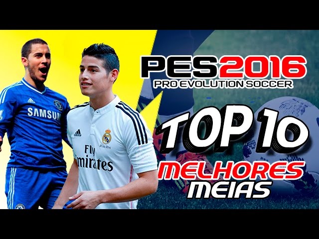 Confira lista de PES 2016 que traz os melhores meios de campo