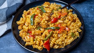 Creamy Chicken Fajita Pasta