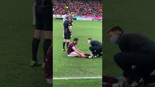 John Souttar Injured v Dundee United on 5 March 2022
