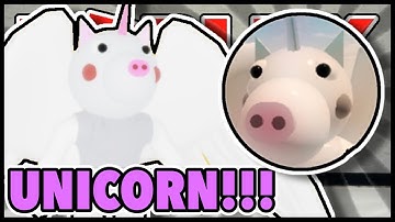 How to get the “UNICORN!!!” BADGE + UNICORN MORPH in PIGGY RP: INFECTION || ROBLOX