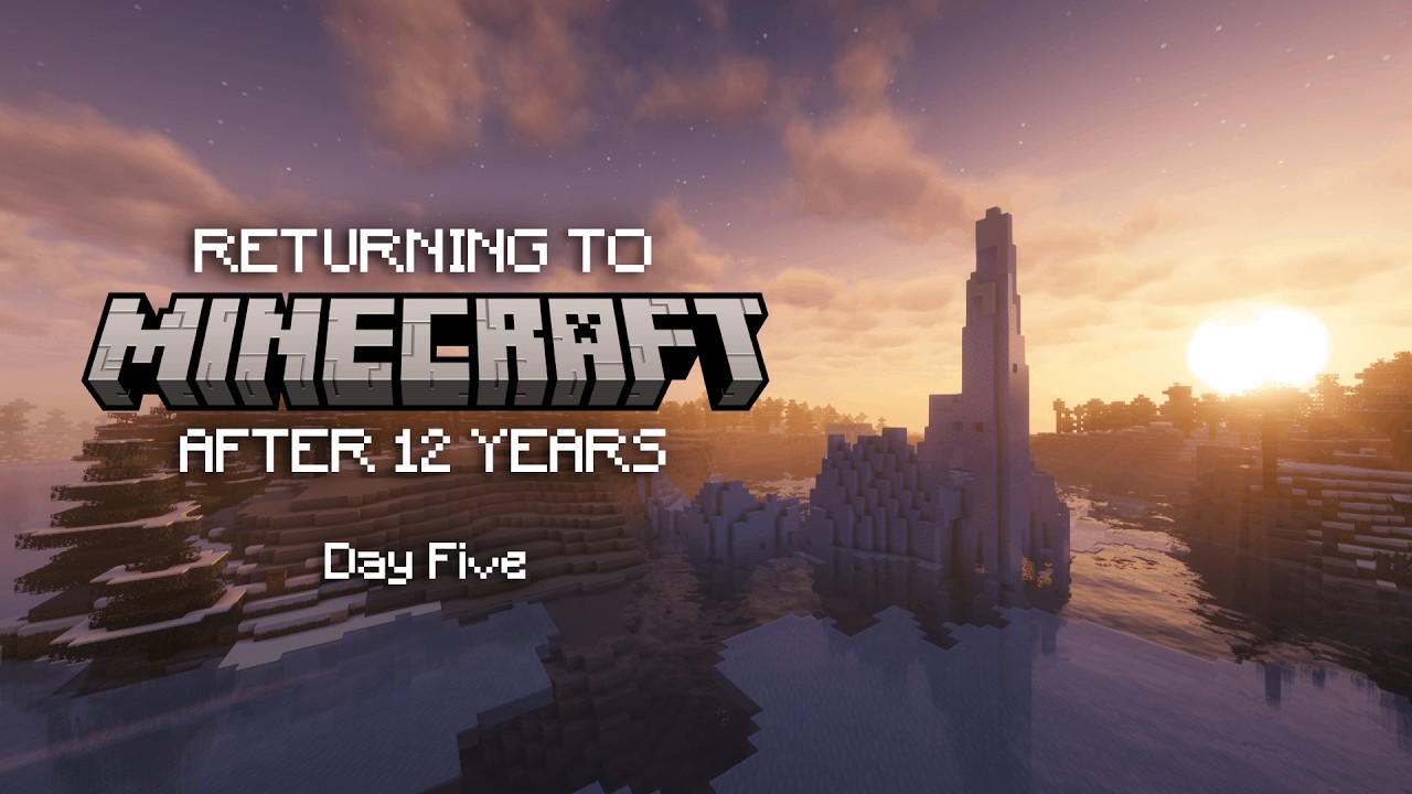 Returning To Minecraft After 12 Years | Day 5 - YouTube
