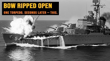 The Fatal Bow Weakness That Let One Torpedo Rip Amatsukaze Open in Seconds