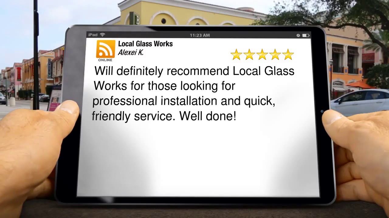 Local Glass Works Reviews 7789274527 New Westminster BC YouTube