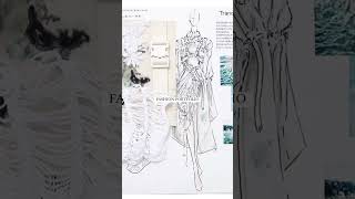 How to PORTFOLIO fashionportfolio fashion portfolio sketches fabric fashionlover