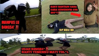 🔴 VIRAL B4KU H4NTAM GARA GARA CEWEK!! || HAMPIR MENINGGAL ||Motovlog Indonesia