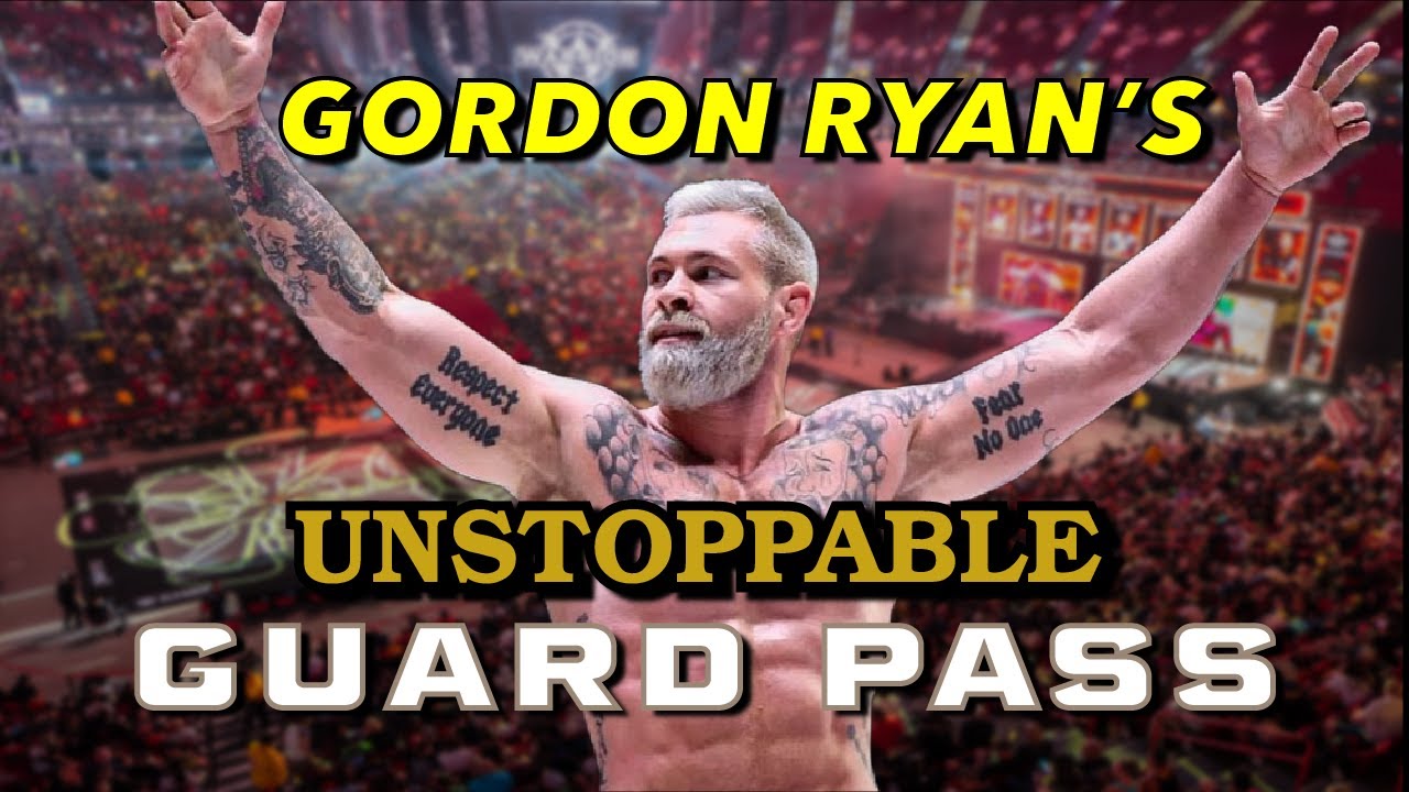 Learn Gordon Ryan's UNSTOPPABLE Guard Pass 👑 | JIU JITSU BREAKDOWN