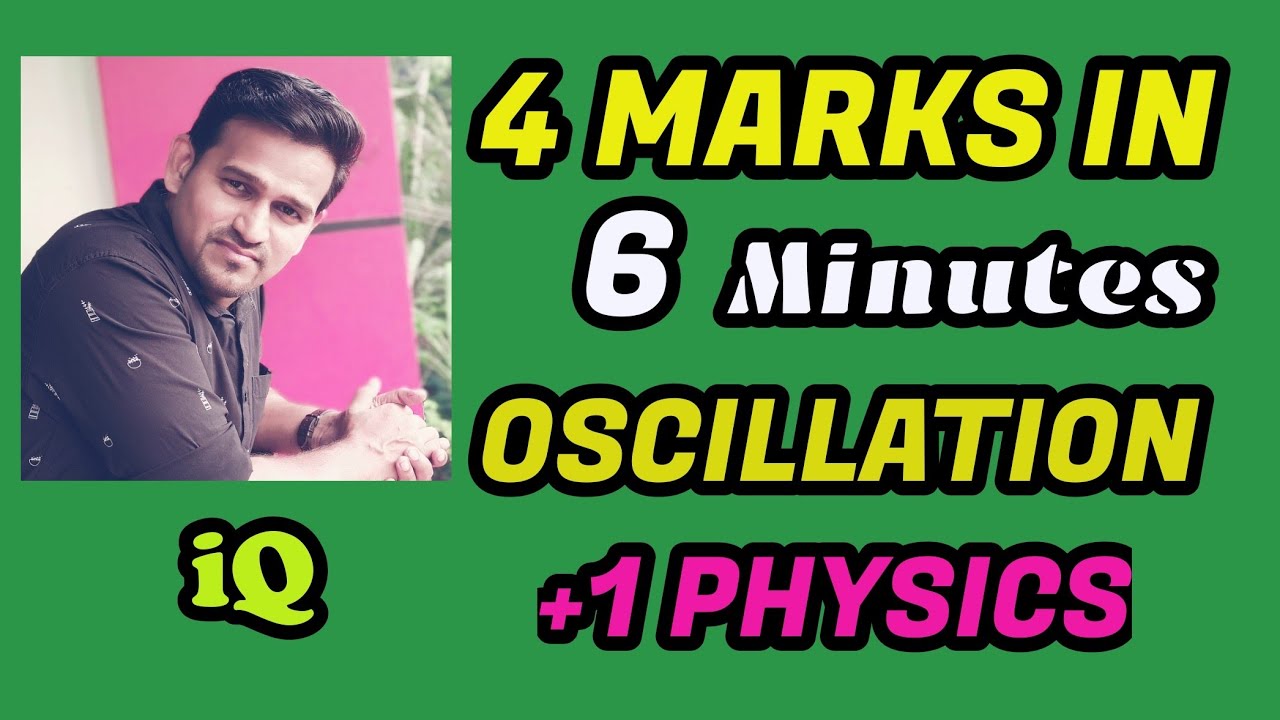 OSCILLATION OF SIMPLE PENDULUM - YouTube