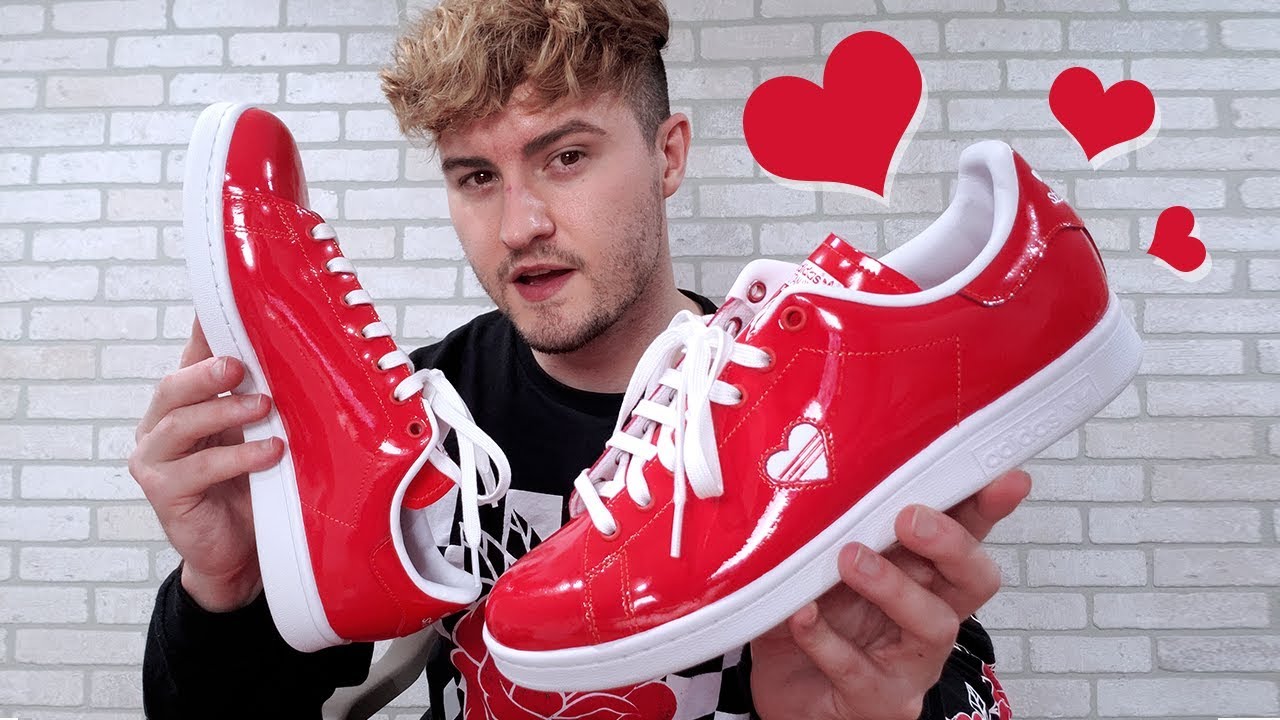 adidas stan smith valentine red
