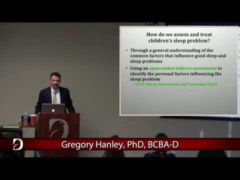 Gregory Hanley, PhD, BCBA-D | Part 1 of Sleep problems of children & young adults with ASD