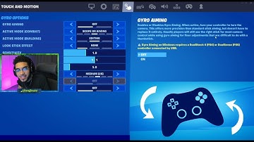 How Does The *NEW* Gyro Aiming and Flick Stick Mechanics Work in Fortnite Chapter 3?! 😲