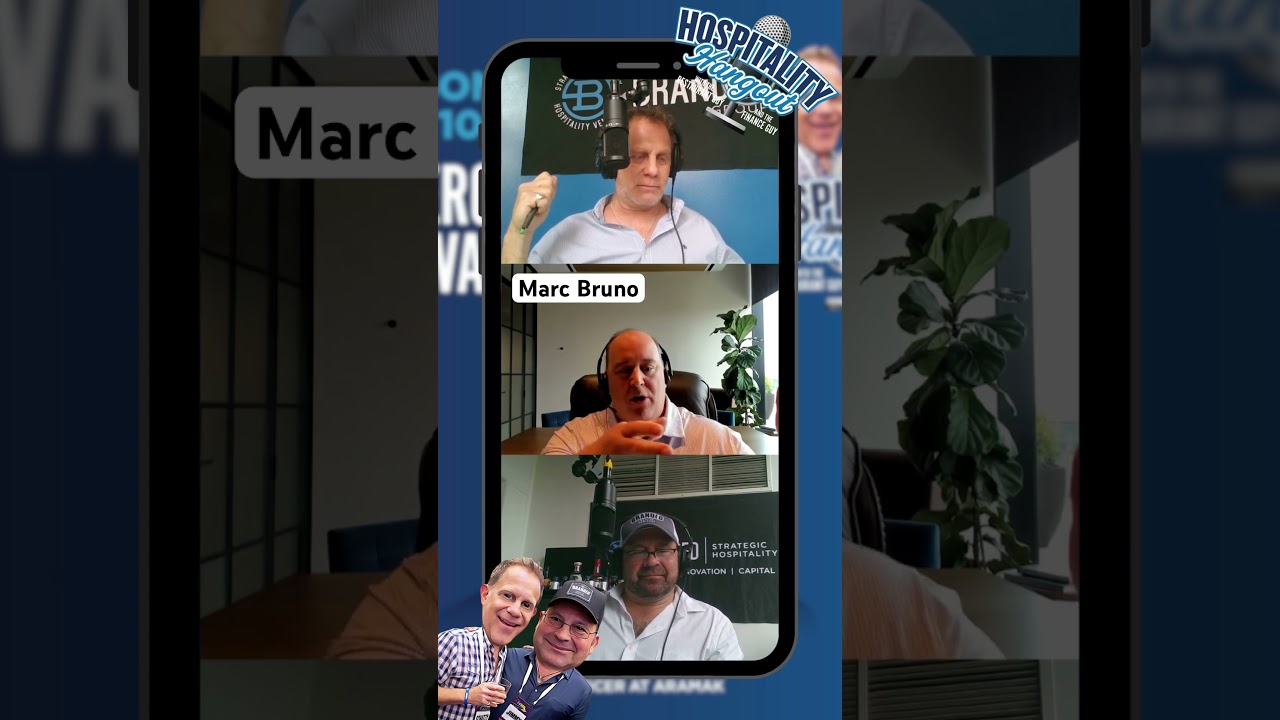 Join us for the newest ep of the Hospitality Hangout as we sit down with Marc Bruno, Aramark’s COO!