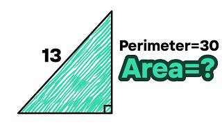 Can You Solve This Right Triangle Without Finding Its Side Lengths