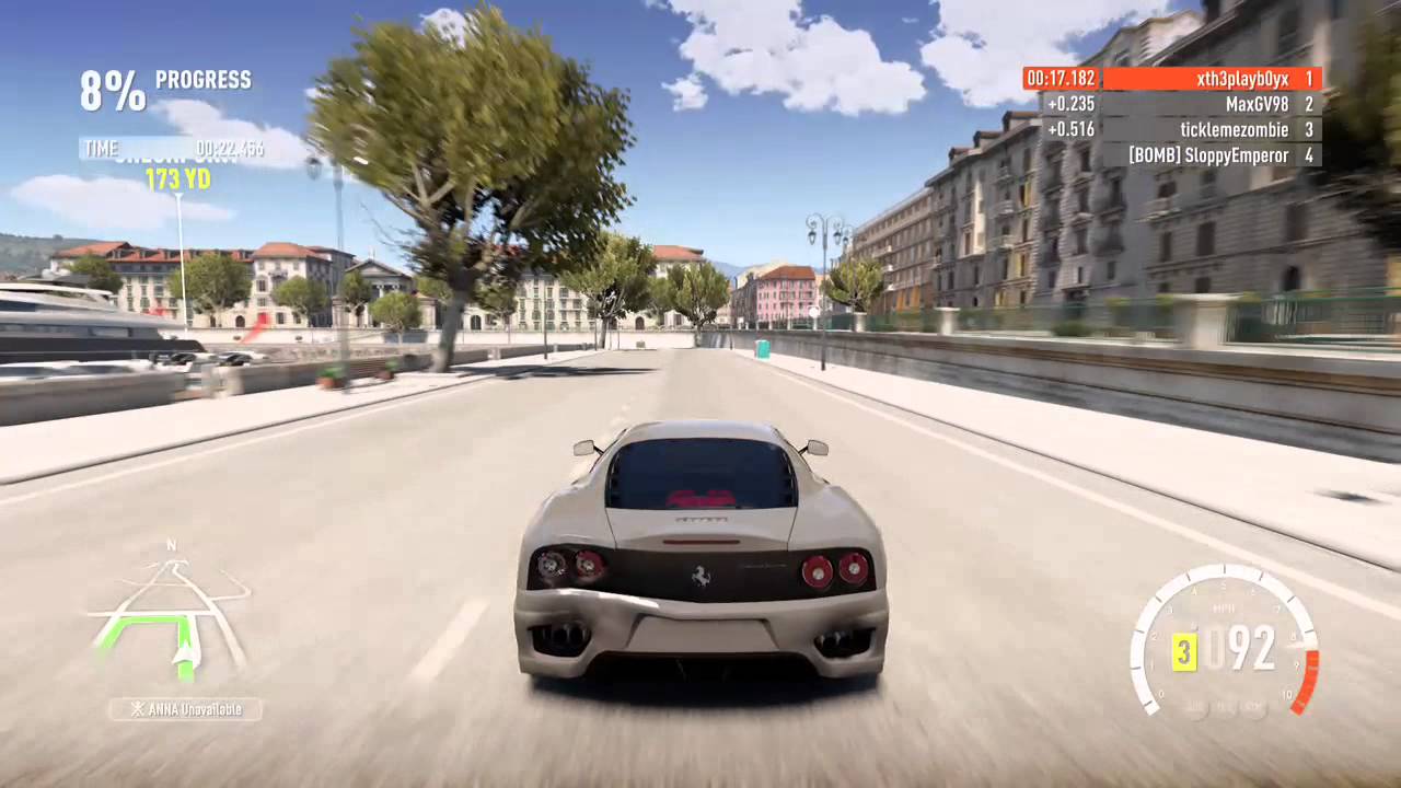 Forza Horizon 2 first multiplayer race