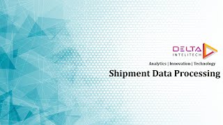 Shipment Data Processing Tool