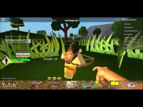 Hunter S Life V4 Uultimate Hunter With Beastly Bow Skills Roblox Youtube - hunters life roblox