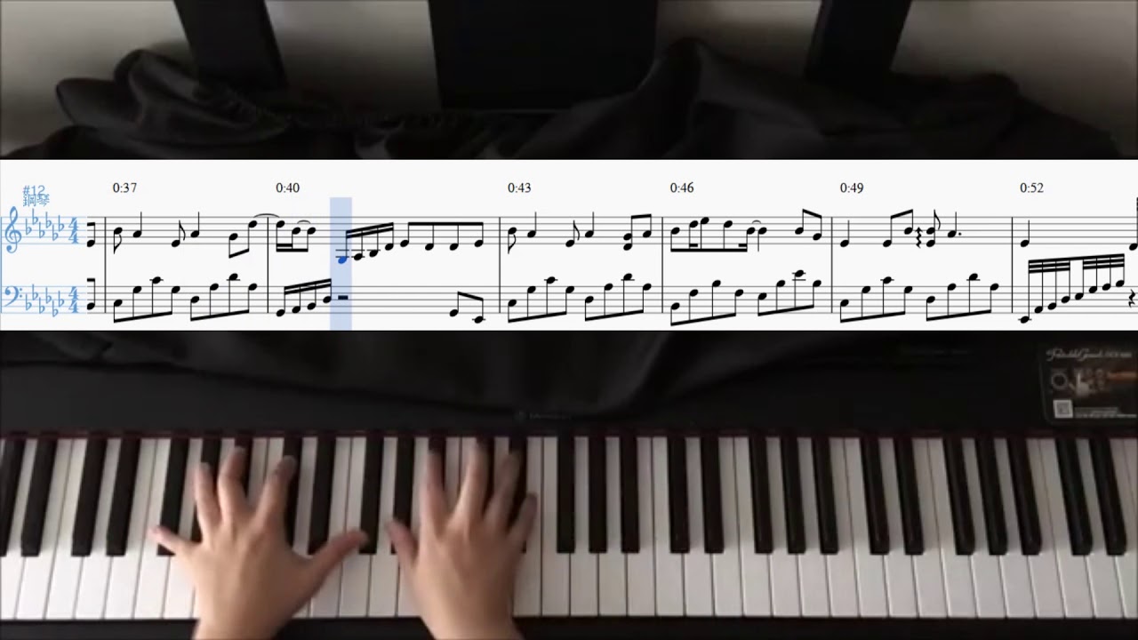 Wangxian (忘羡) Piano Cover v.2 (琴譜演示)