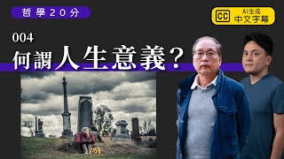 【哲學20分・陶國璋 004】何謂人生意義？feat.沈旭暉