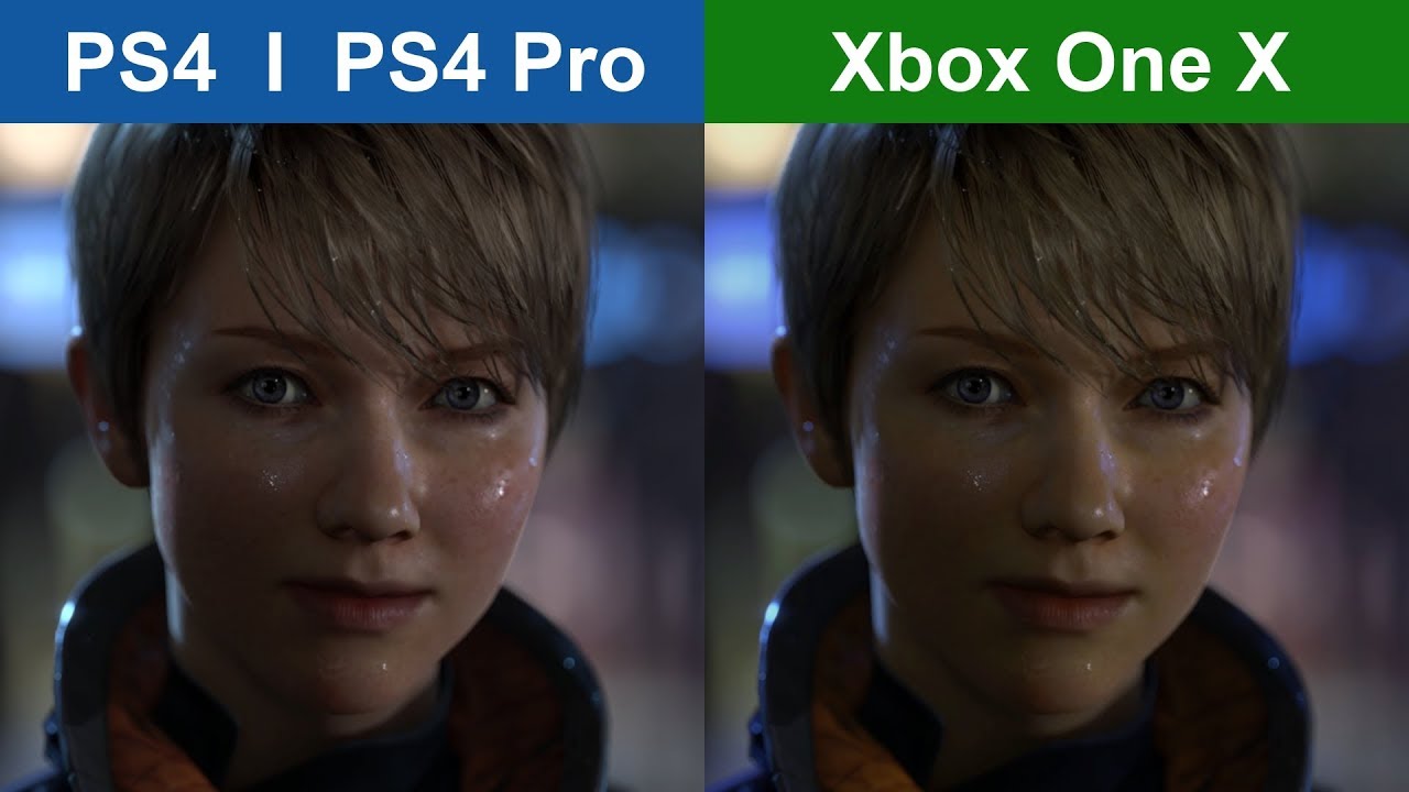 Kijkgat Behoefte aan Ja DETROIT BECOME HUMAN - PS4 vs XBOX ONE X - Graphics Comparison - YouTube