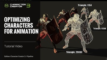 Character Creator 3 Tutorial - Export with InstaLOD - Optimizing Characters for Animation