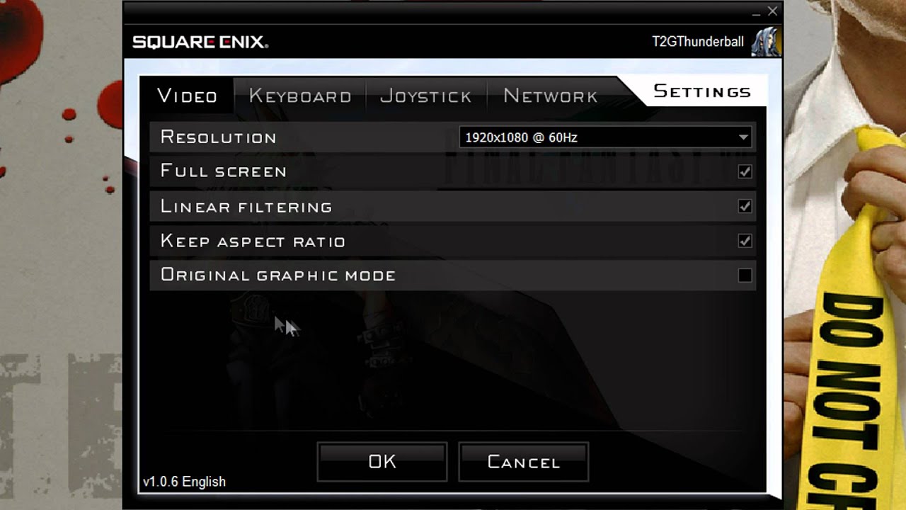 How To Use The Classic (ORIGINAL) Graphics On Final Fantasy VII 2012 Re-Release