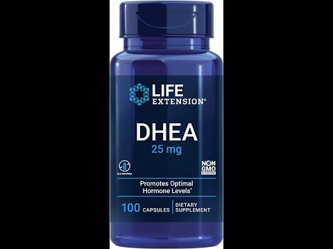 Life Extension DHEA 25 mg – For Optimal Hormone Balance, Immune & Cardiovascular Health and Anti Agi