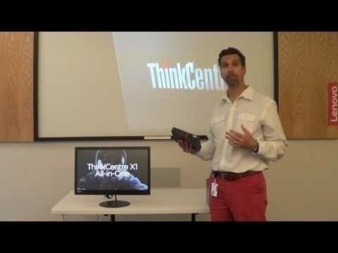 At The Desk Device Tour | ThinkCentre X1 VS ThinkStation M900 Tiny