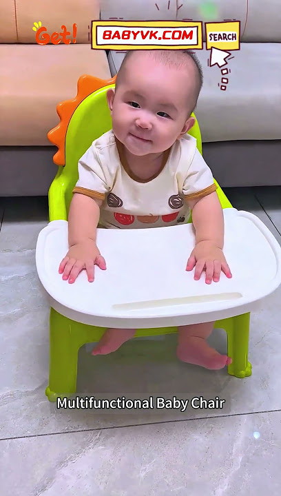 Looking for a chair for learning and dining? Multifunctional Baby Chair is here! #ParentingTips