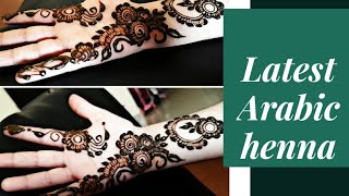 Arabic mehndi design 2019 || latest kids henna design