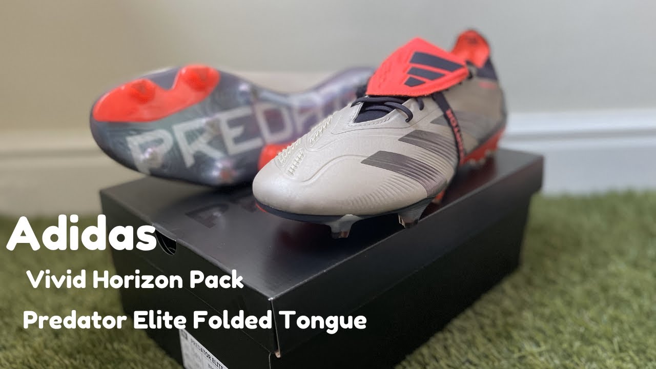 Adidas Predator Elite Folded Tongue FG Football Boots + on feet