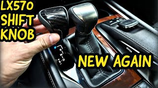 Lexus LX570 Shift Knob Replacement - Get rid of that Sticky Worn Out shift Knob LX570 LS460 LS600 by NKP Garage 1,135 views 10 months ago 7 minutes, 24 seconds