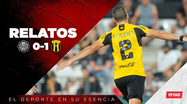 APERTURA 2023: OLIMPIA 0-1 GUARANÍ
