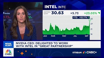 Nvidia CEO: Delighted to work with Intel in 