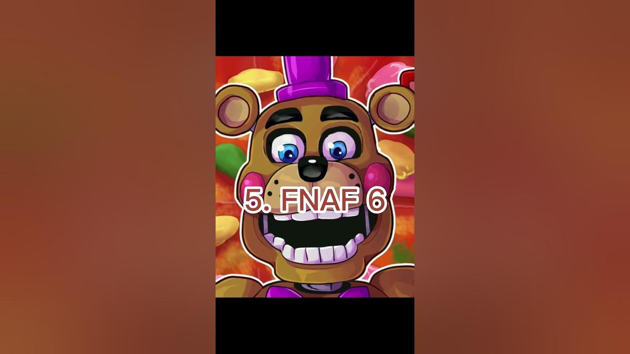 Hardest FNAF Games To Complete shorts YouTube how-to-draw-freddy-fazbear-jumpscare-from-five-nights-at-freddy-s-fnaf