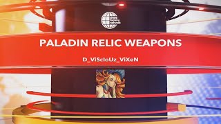 FFXIV - ALL PALADIN RELIC WEAPONS 😊💯🥳🌸❤️#FFXIV #ff14 #videogames #mmorpg
