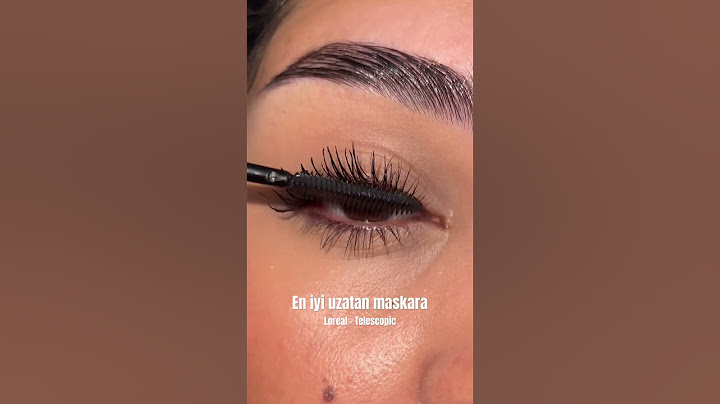 Kirpiklerin kısaysa dene | En iyi uzatan maskara🤍 #mascara #makeup