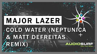 Major Lazer - Cold Water (Neptunica & Matt Defreitas Remix) | Audiosurf HD