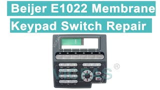 For Beijer E1022 Membrane Keypad Switch Repair Parts Replacement