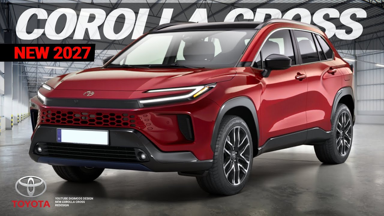 TOYOTA COROLLA CROSS 2027  Bold New Exterior Design That Sparks Curiosity? REDESIGN