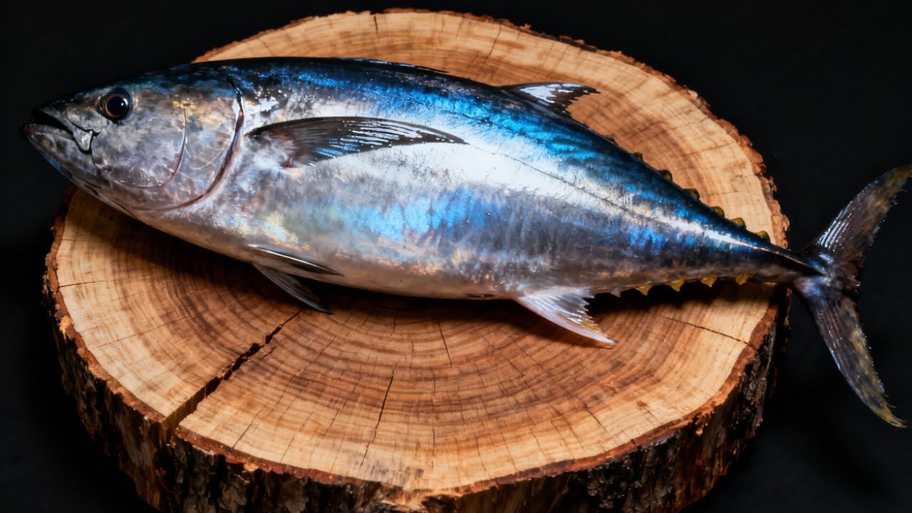 Простой способ разделки тунца