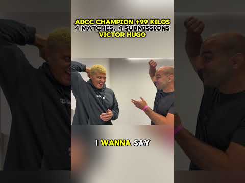 Adcc Champion +99 Kilos - Victor Hugo