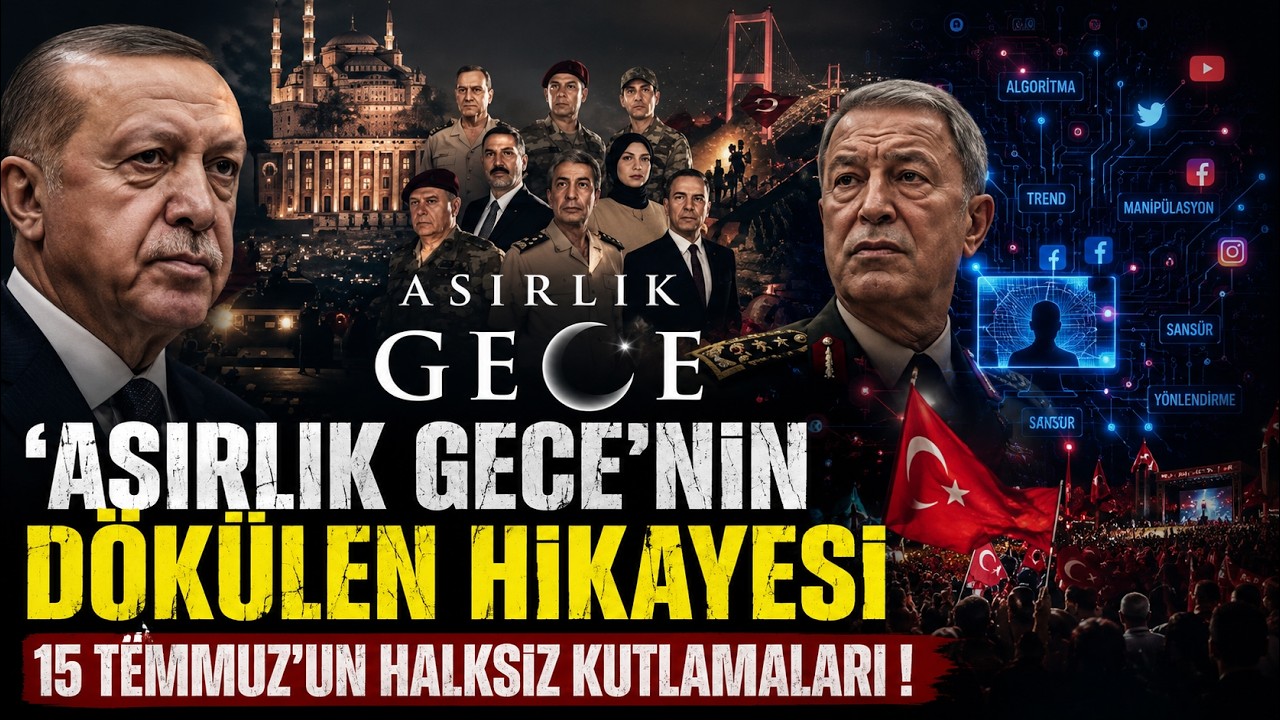 15 TEMMUZ'UN EN BÜYÜK PROPAGANDASI! TRT'NİN GİZLEDİĞİ GERÇEKLER