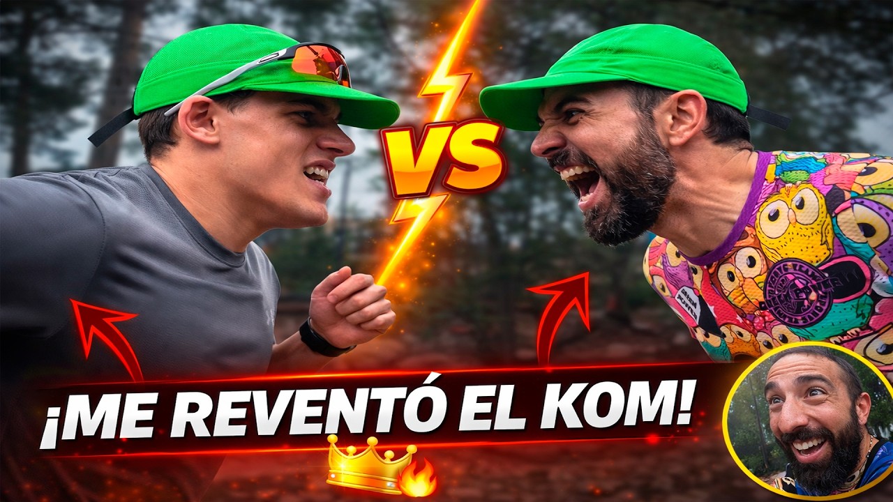 SEGMENTOS a FUEGO 🔥20KM +600mD⁺ 🏔️ Retando al REY del KOM en pleno frío ❄️ Trail Running Élite