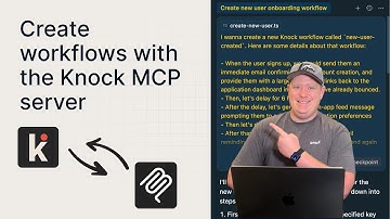 Create notification workflows with Knock MCP Server | Email, SMS, push, in-app, Slack