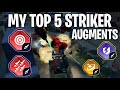 My Top 5 Striker Augments! Tanki Online | By Jumper!
