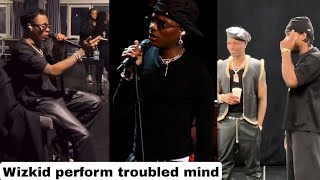 Wizkid Perform ”Troubled Mind“ Live at Fashion Awards Royal Albert Hall London for the first time