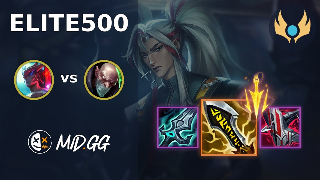 MID.GG: [ elite500 ] Yone TOP vs Singed | EUW CHALLENGER | LOL Season 2025