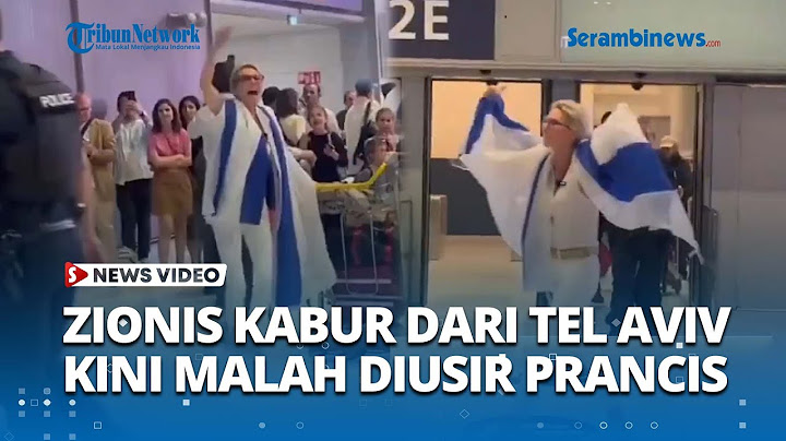 Kabur dari Serangan Dahsyat Iran! Warga Israel Disoraki dan Diusir saat Tiba di Prancis