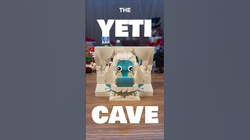 Custom LEGO Advent Calendar! Day 13 - The Yeti Cave #christmas #lego #christmas2025